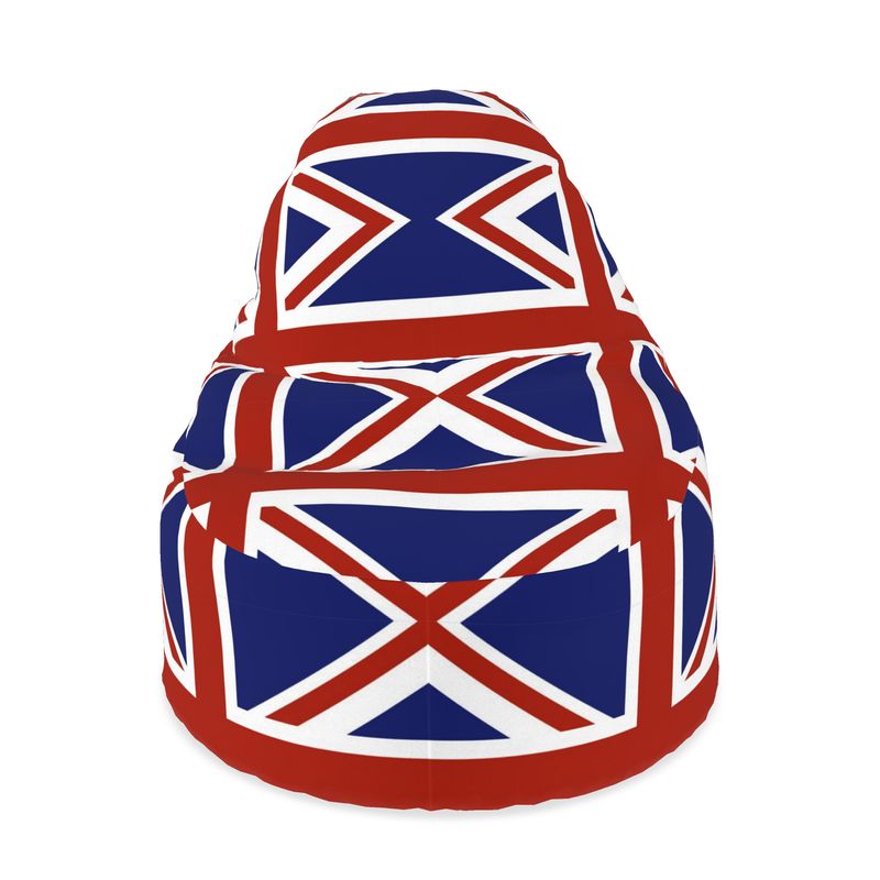 Pouf à thème chalet britannique