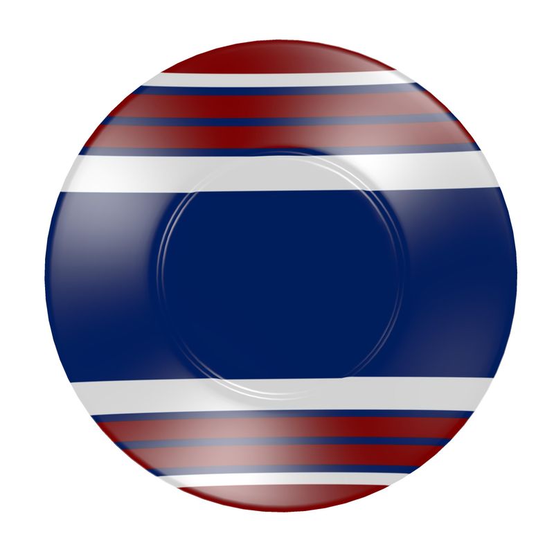 "Courchevel" Themed Fine Bone China Tea and Coffee Cup and Saucer