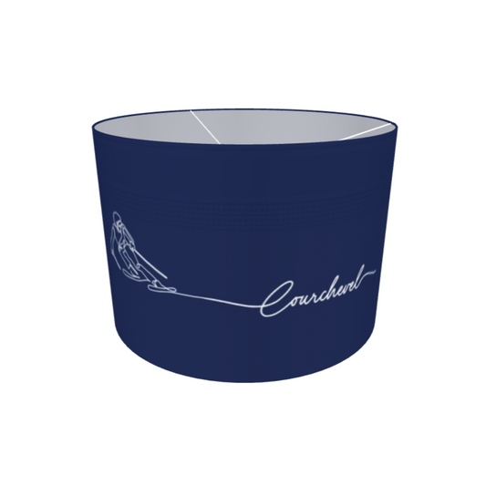 Courchevel, Light Shade with Skier for Chalet Bunkroom