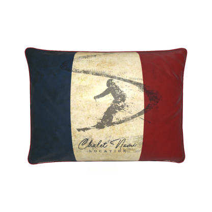 Customisable French Themed Chalet Cushion