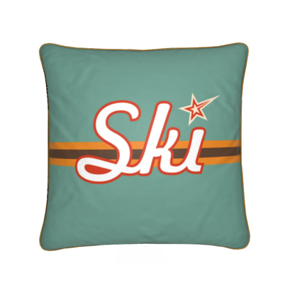 Japanese, Niseko Themed Soft Velvet Chalet Cushions