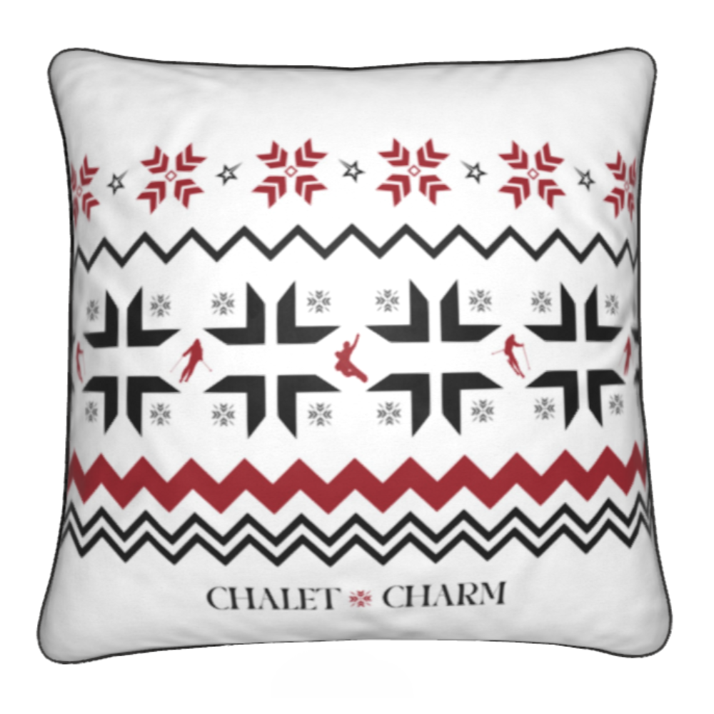 Chalet Charm Thredbo Luxury Velvet Bunk Room Chalet Cushion
