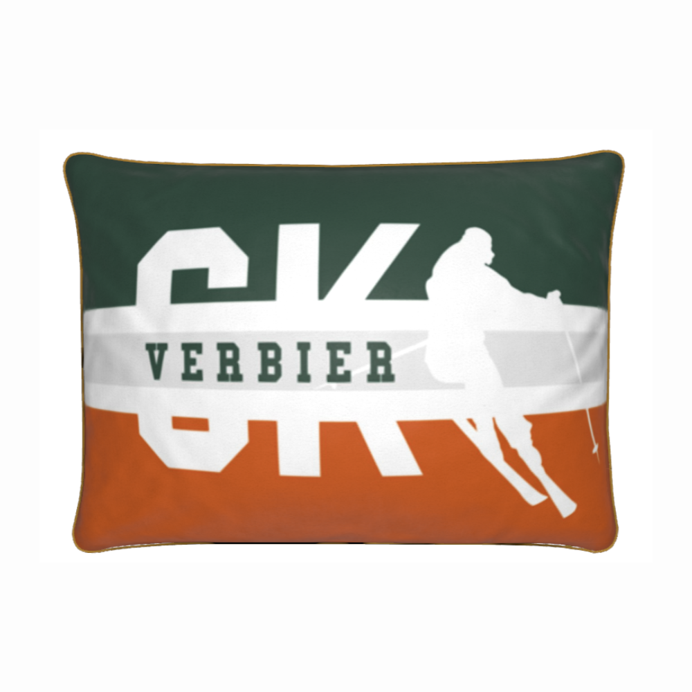 Coussin Chalet à thème ski Collection Verbier