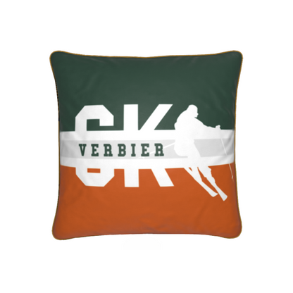 Coussin Chalet à thème ski Collection Verbier