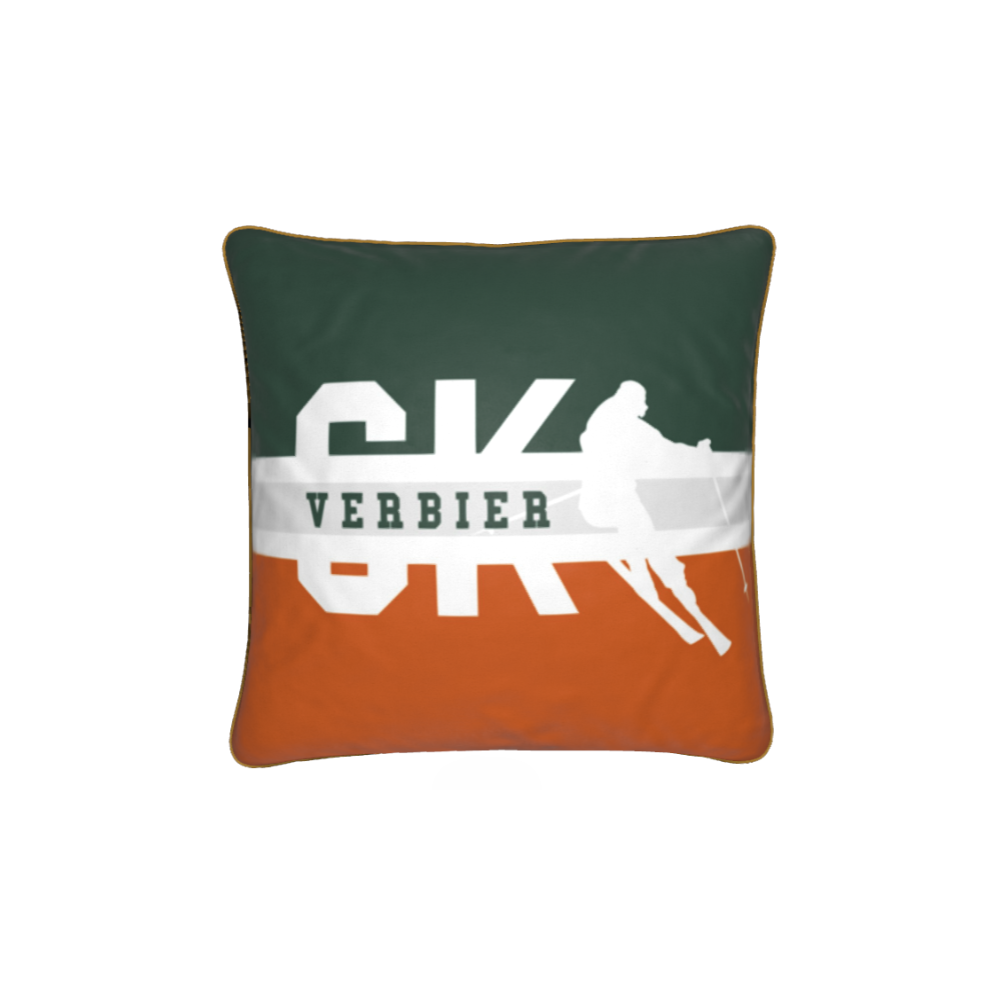 Coussin Chalet à thème ski Collection Verbier
