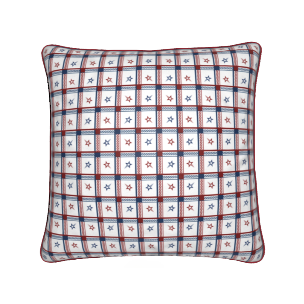 La Plagne Velvet Cushion for Ski Chalet/Lodge