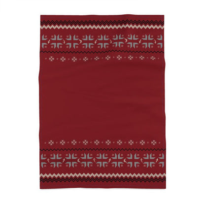 Snowflake Ski Themed Chalet Tea Towel