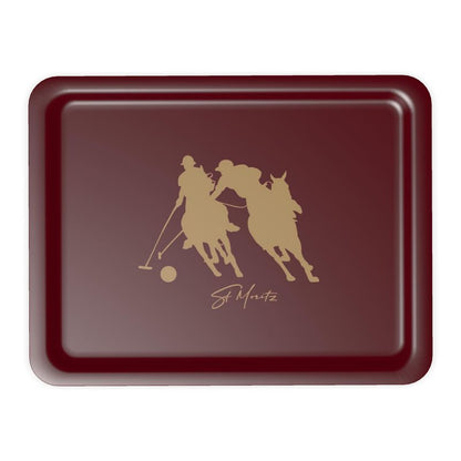 St Moritz Themed Snow Polo Serving Trays