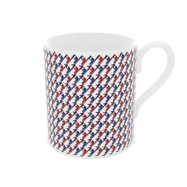 Courchevel Houndsboot Tasse aus feinem Knochenporzellan 
