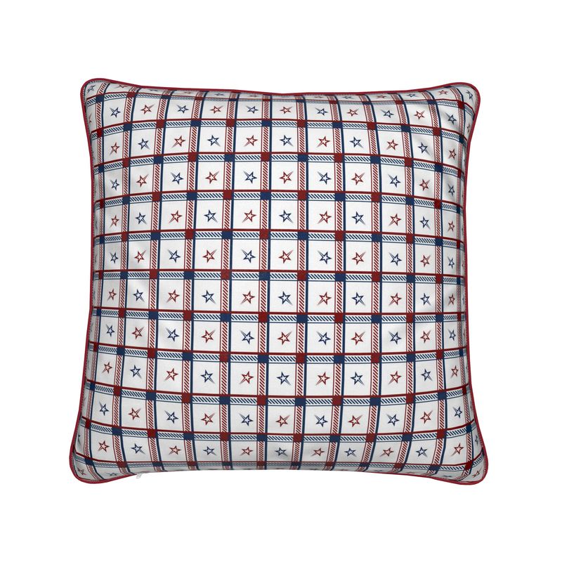 La Plagne Velvet Cushion for Ski Chalet/Lodge