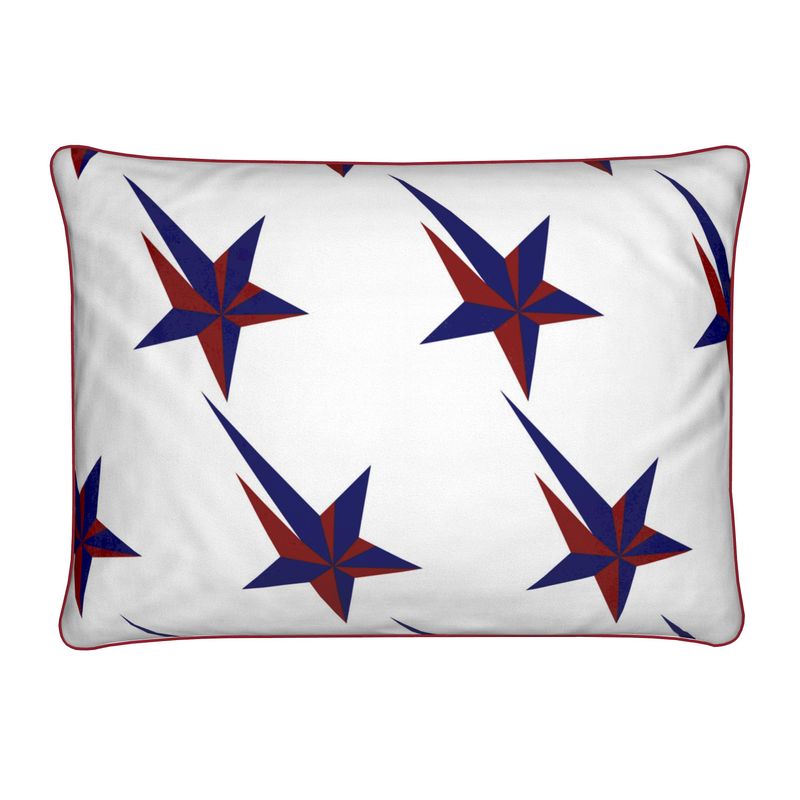 Chalet Bunk Room Soft Velvet Shooting Star Cushion