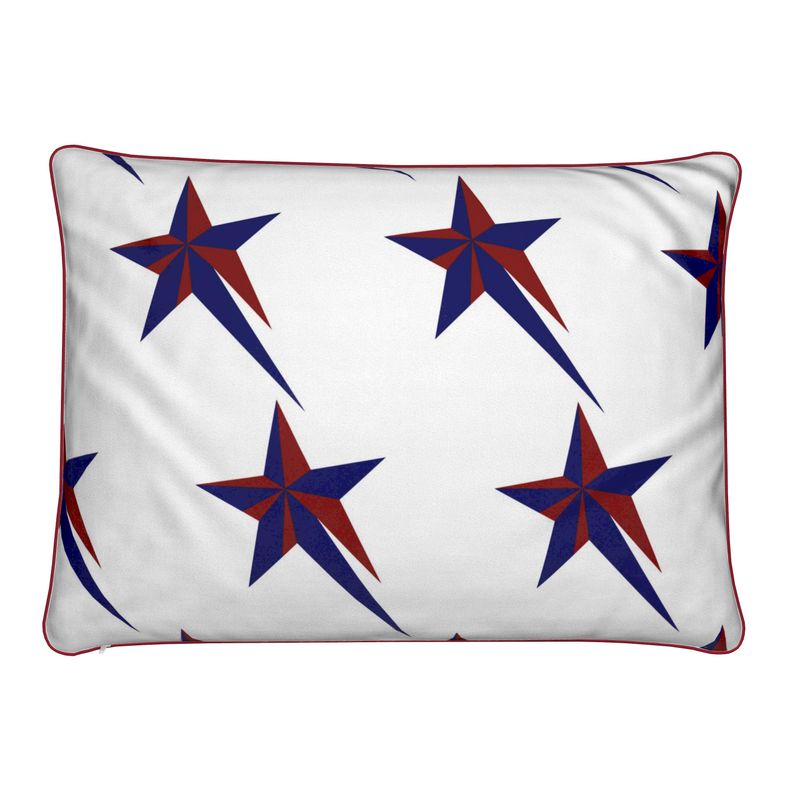Chalet Bunk Room Soft Velvet Shooting Star Cushion