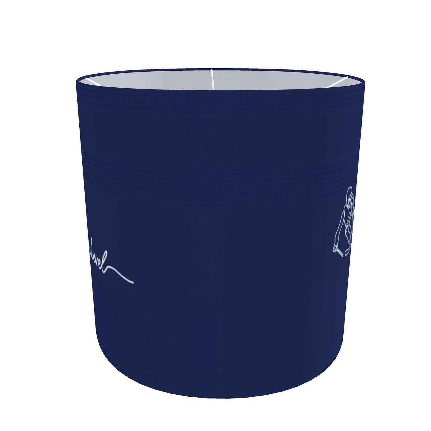 Courchevel, Light Shade with Skier for Chalet Bunkroom
