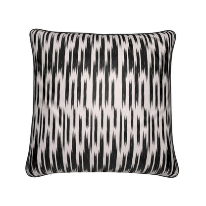 ASPEN Ski Themed, White Soft Velvet SKI Chalet / SKI Lodge Cushion