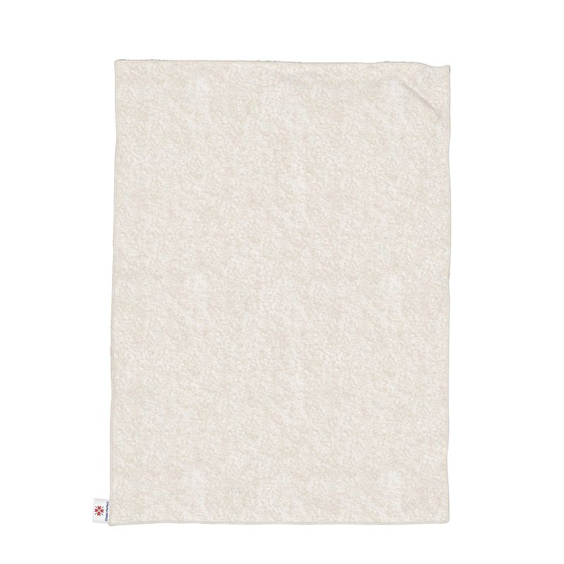 Verbier, Ski Themed, Fleece Backed Throw Blanket