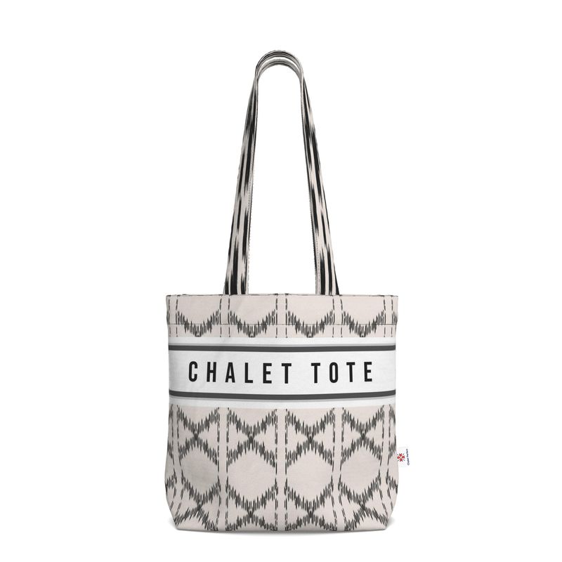 ASPEN Ski Themed Everyday Chalet Tote Bag