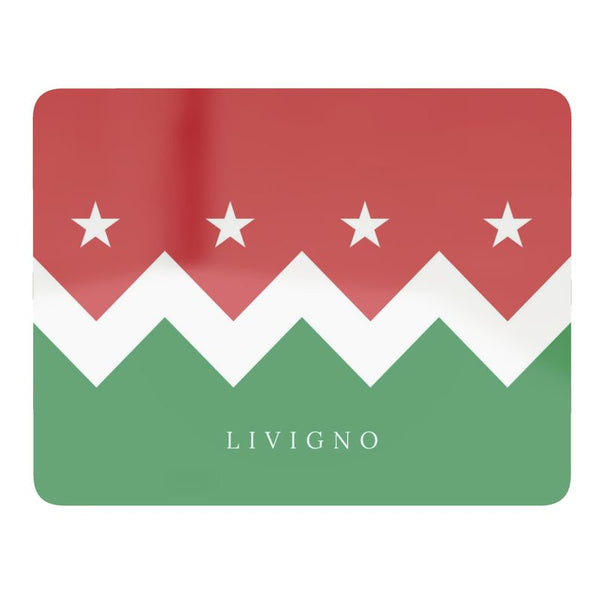 Livigno Red, Green and White Chalet Placemat