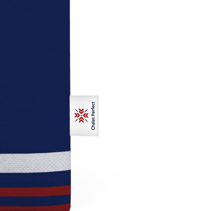 Shopping Tote, Snowflake, Red, White and Blue
