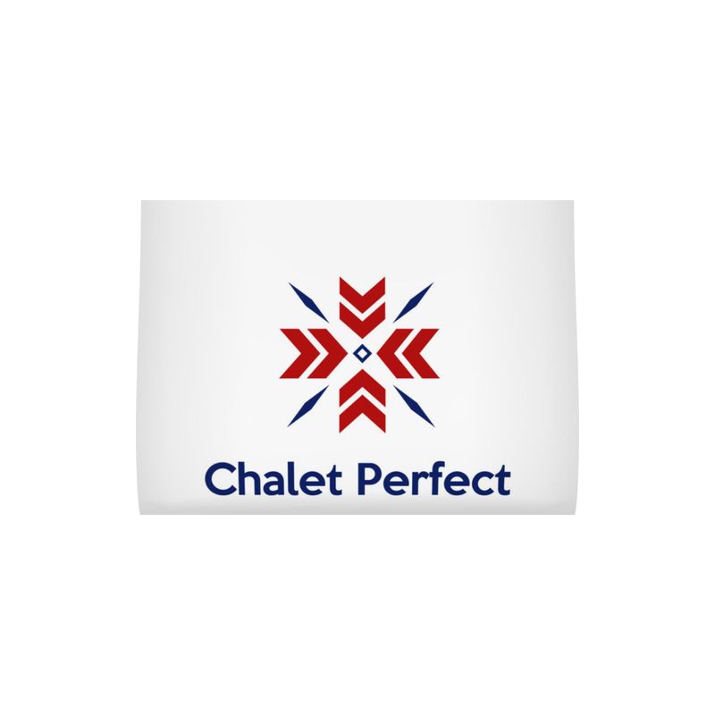 Ski Themed, Kitchen Towel with French Flag