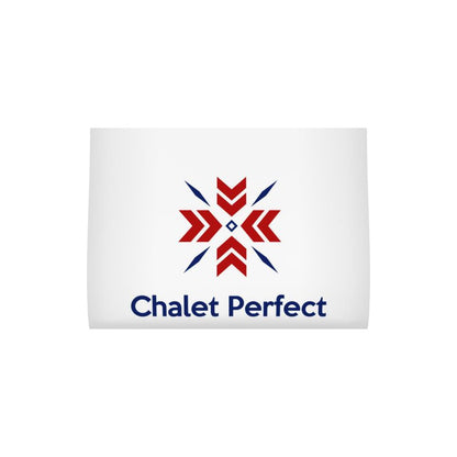 Ski Themed, Kitchen Towel with French Flag