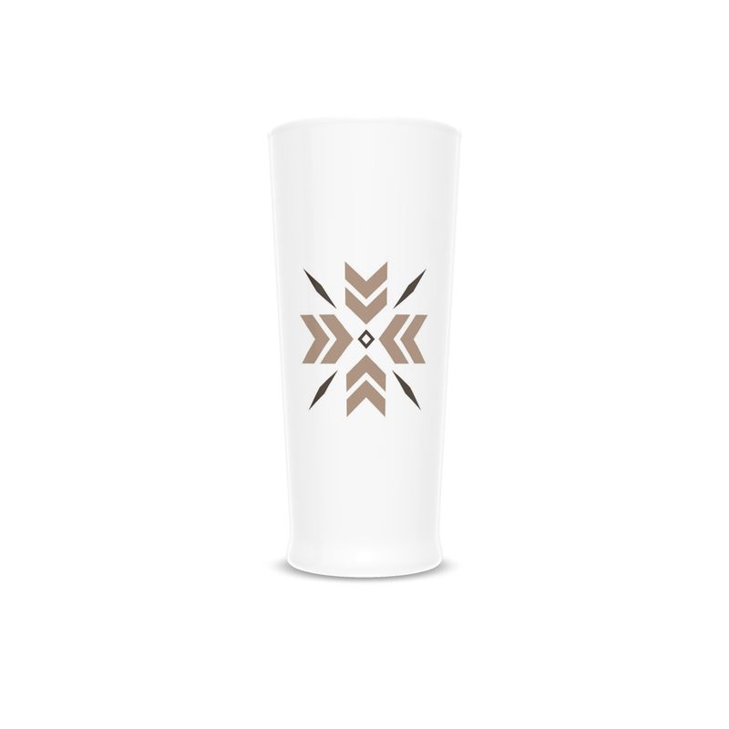 Beer Glass, Snowflake