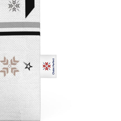 Retro Ski Themed Shopping Tote
