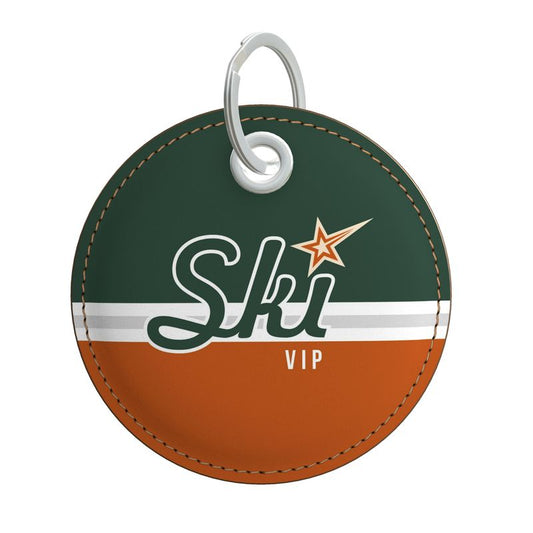 SKI VIP Key Ring orange and Green