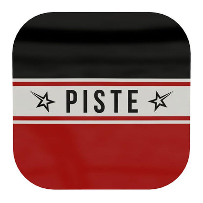 Coaster Set, Ski Themed, SKI, PISTE, Retro