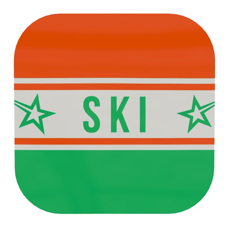 SKI Themed Coasters