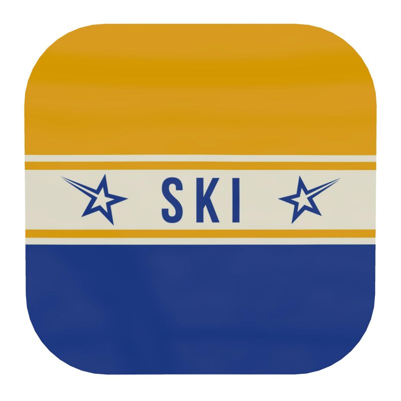 SKI Themed Coasters