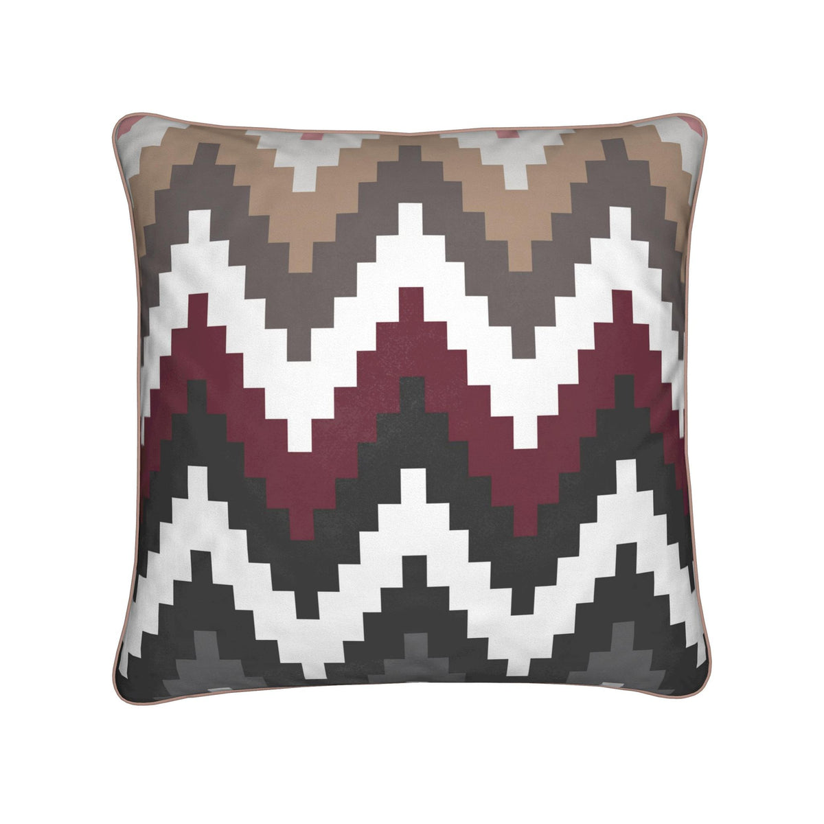 Après-ski Cushion, Soft Velvet, Burgundy, Beige, Grey, White, Black, Brown