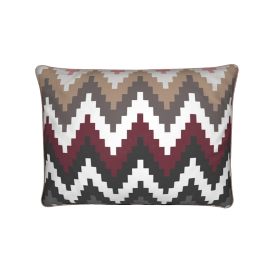 Après-ski Cushion, Soft Velvet, Burgundy, Beige, Grey, White, Black, Brown