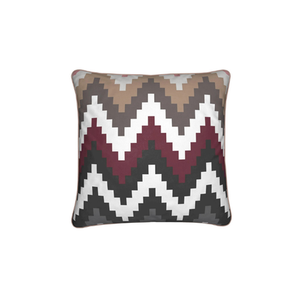 Chalet Styling Cushion Bundle - Soft Velvet, Apres-Ski, Burgundy Luxe