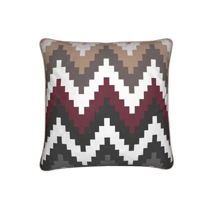 Après-ski Cushion, Soft Velvet, Burgundy, Beige, Grey, White, Black, Brown