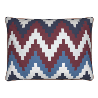 Après Cushion, Navy, Burgundy, Light Blue, Soft Velvet