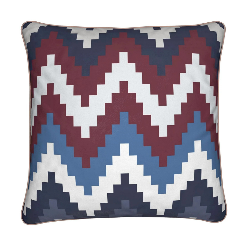 Après Cushion, Navy, Burgundy, Light Blue, Soft Velvet