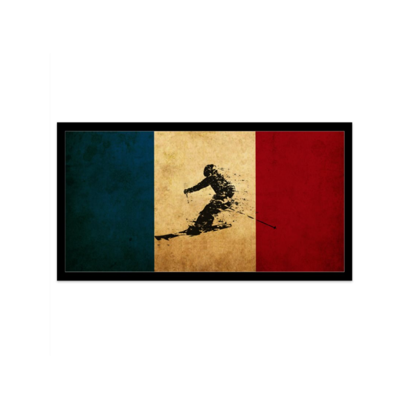 Bar Runner Mat - Vintage French Theme
