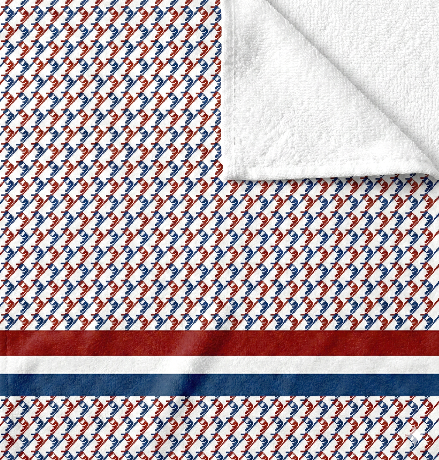 Bath Towel, Microfibre, French, Ski Theme