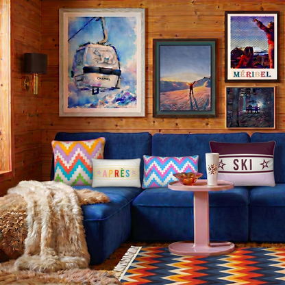 Rug, Retro Theme, Chalet  Styling