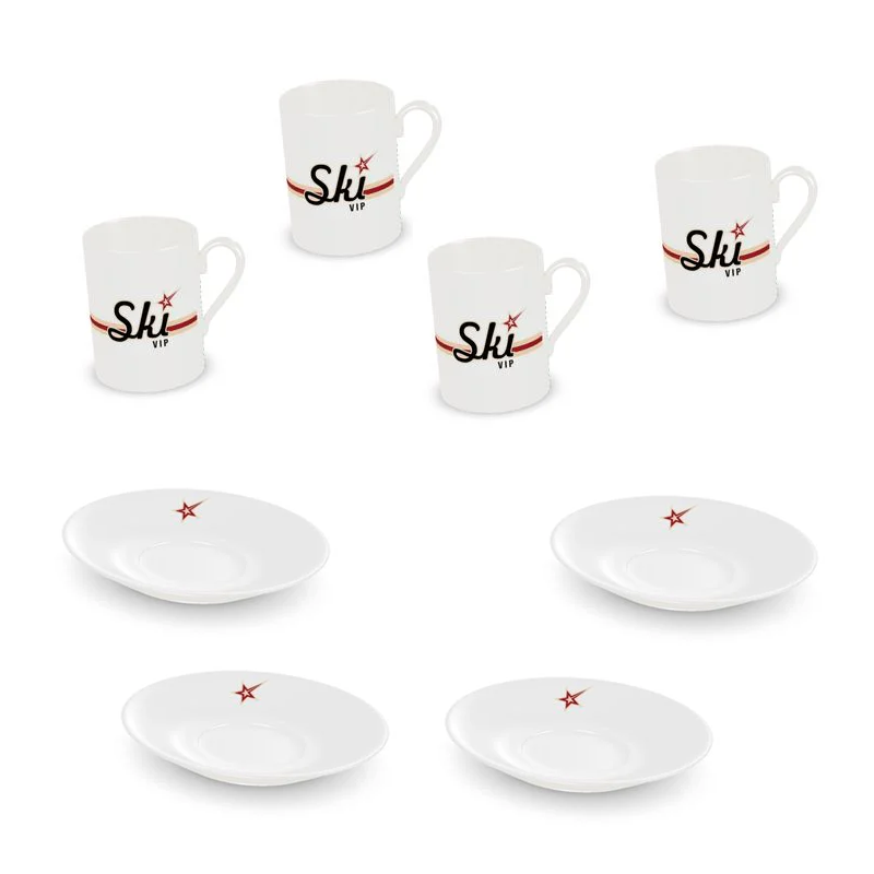 Espresso Cups Set of 4 SKI VIP