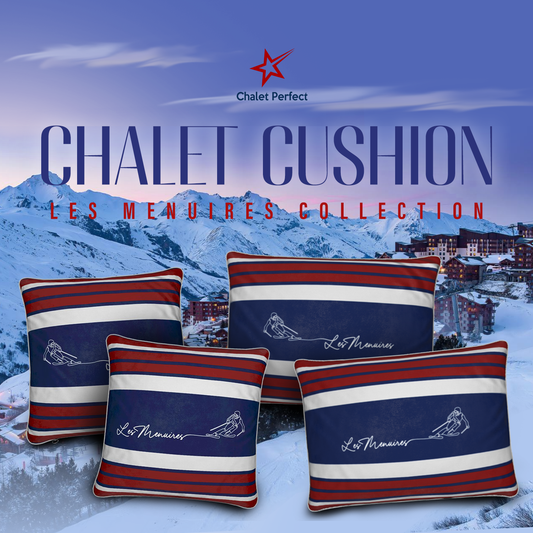 Les Menuires Soft Velvet Chalet Cushion