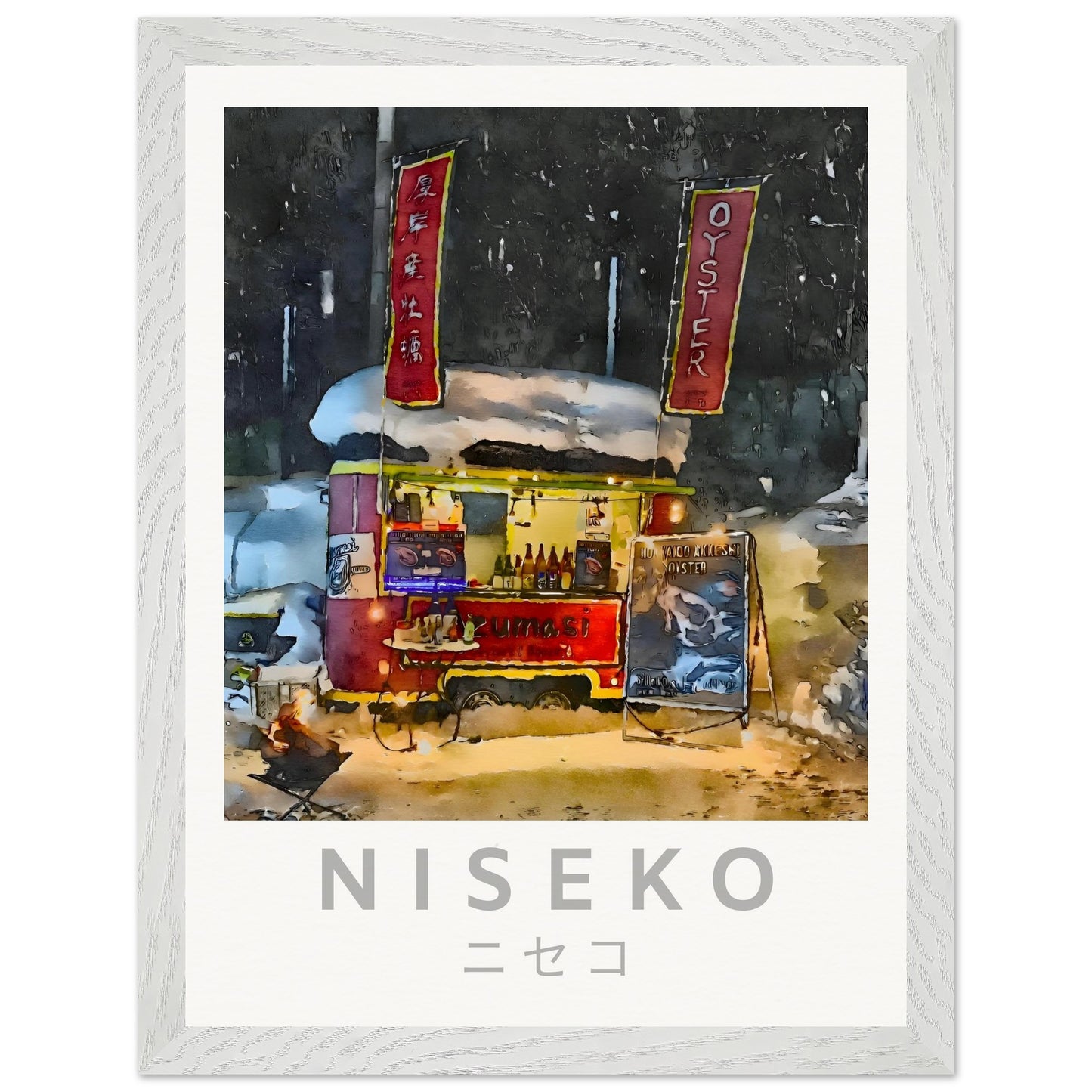 Niseko Oyster Truck Artwork