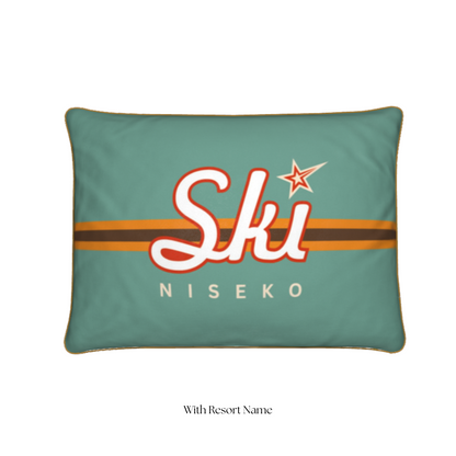 Niseko Rectangular Velvet Cushion