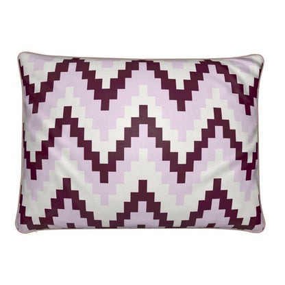back of ski themed cushion