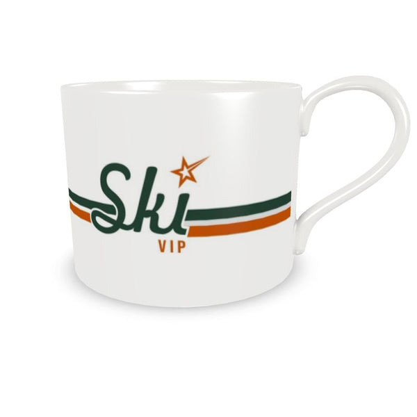 SKI VIP Coffee Cup and Saucer