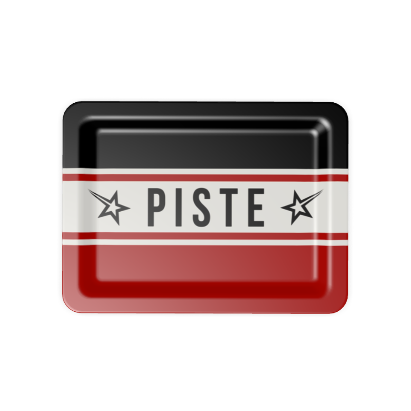 Serving Tray, Ski Themed - 'PISTE'