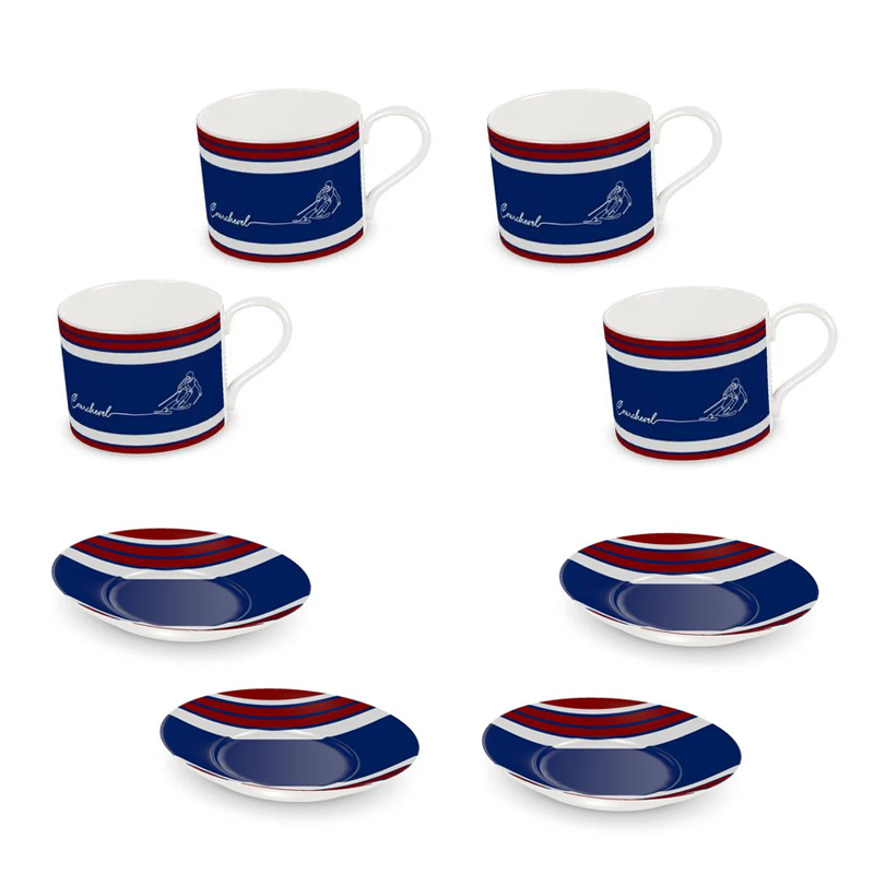 Courchevel Tea and Coffee Cups