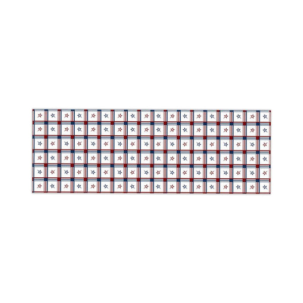 Chalet Table Runner, Shooting Star, Red, White and Blue 