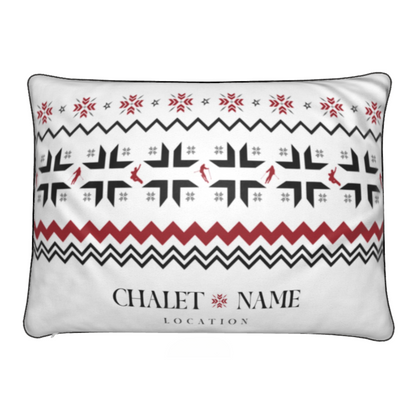Ski Themed Cushion