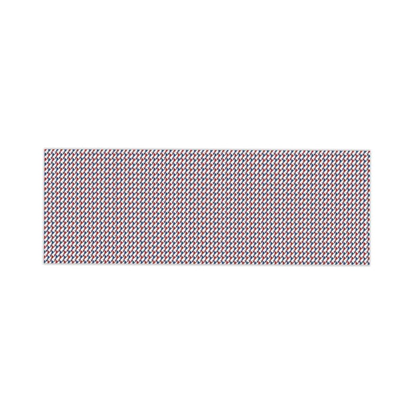 Ski Themed Red White and Blue Table Runner